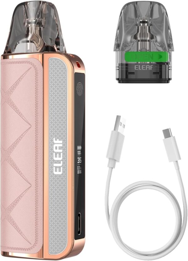 Eleaf iCita Kit Pod System 40W Touchscreen Vape Rose Gold-0