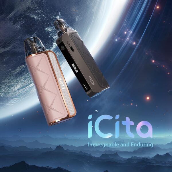 Eleaf iCita Kit Pod System 40W Touchscreen Vape Rose Gold-1