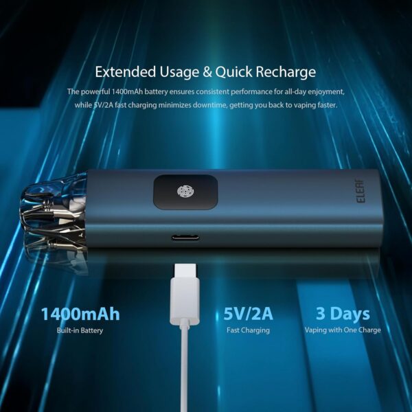 Eleaf iCita SE Pod Kit 1400mAh Adjustable Airflow Fast-4