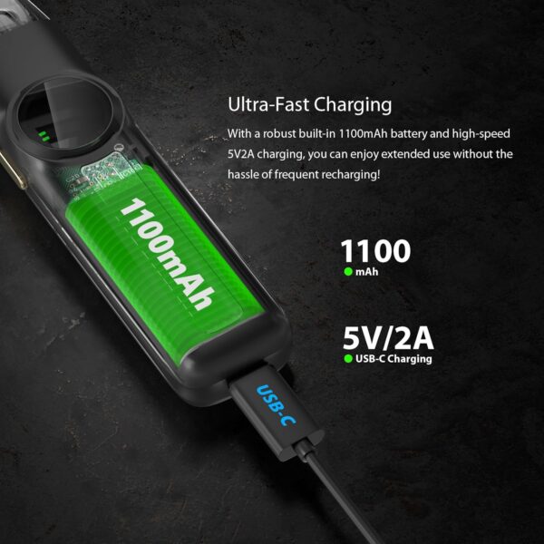 Eleaf iVeni Pod Kit 1100mAh 40W Adjustable Vape Metal Alloy-5