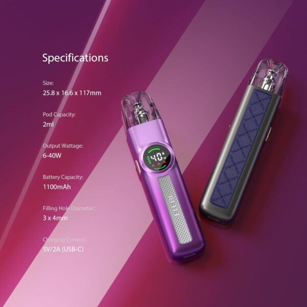 Eleaf iVeni Pod Kit 1100mAh 40W Adjustable Vape Metal Alloy-6