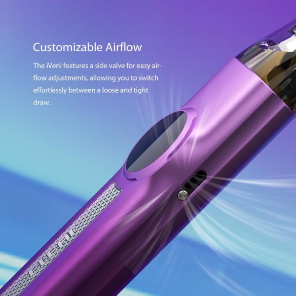 Eleaf iVeni Pod Kit 1100mAh Adjustable Vape Color Screen-6