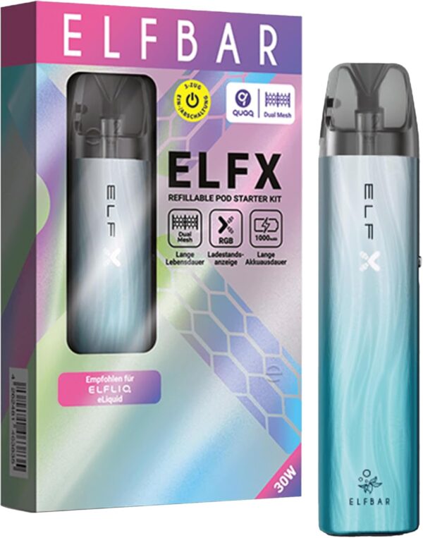 ELF Bar ELFX Pod System 1000 mAh Compact Vape Kit-0