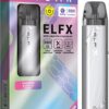 ELF Bar ELFX Pod System 1000mAh 2ml Silver Vape Kit-1