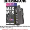 ELFBAR MAX No Liquid No Nicotine 650mAh USB-C MTL RDL-5