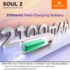 GEEKVAPE Soul 2 Pod Kit 2100mAh Battery MTL RDL Vaping-4
