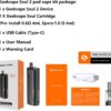 GEEKVAPE Soul 2 Pod Kit 2100mAh Battery MTL RDL Vaping-6