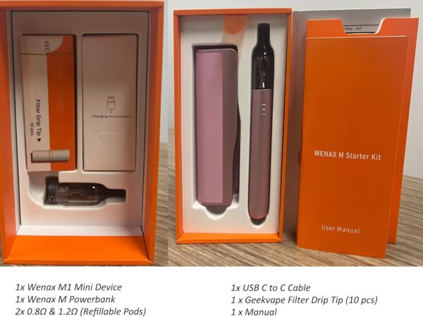 GeekVape Wenax M Starter Kit Compact Design 2500mAh Power-6