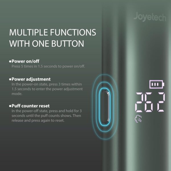 Joyetech Evio M Pro Kit 30W Adjustable Screen Vape Device-2