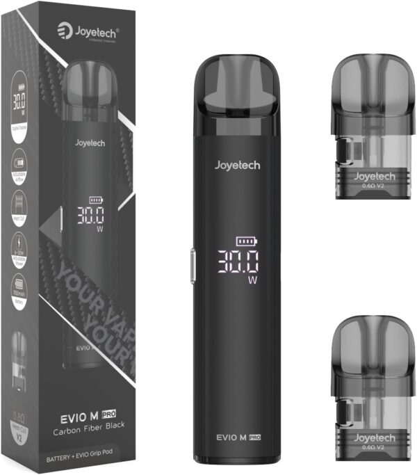 Joyetech Evio M Pro Kit 30W Adjustable Screen Vape Device-0