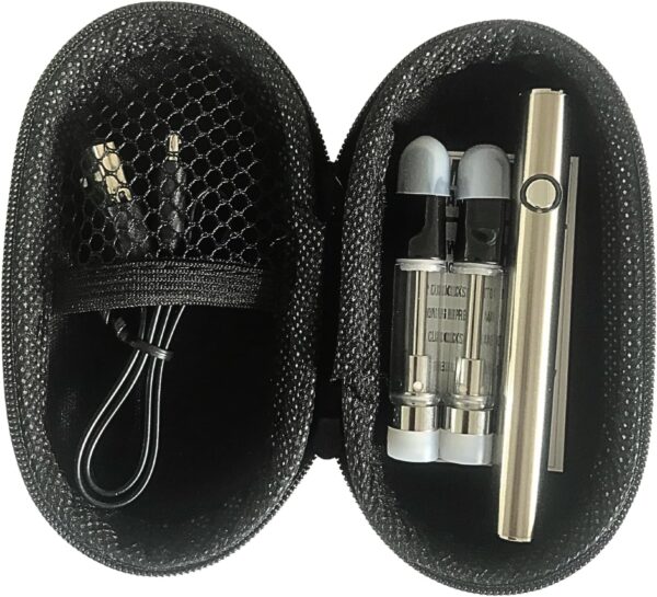 Longmada H10 Atomizer Vape Kit Battery 510 Thread Black-1