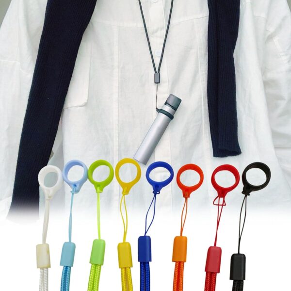 XFYKSTT Lanyard Keychain 8 Pack Anti Drop Silicone Ring-7