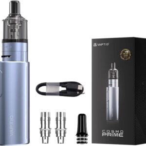 Vaptio COSMO Prime Vape Kit 4ml Tank 2400mAh Battery Blue-0