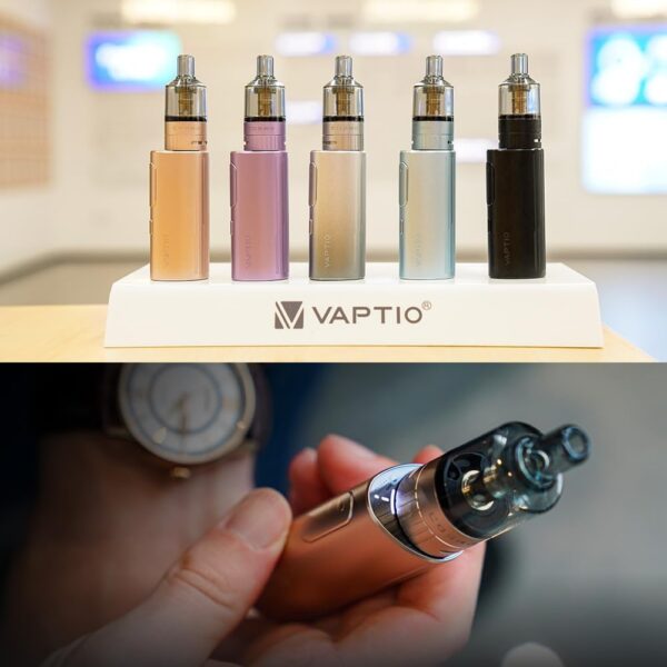 Vaptio COSMO Prime Vape Kit 4ml Tank 2400mAh Battery Blue-4