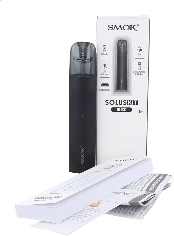 Smok Solus Pod System E-Cigarette 700mAh Gold Red-8