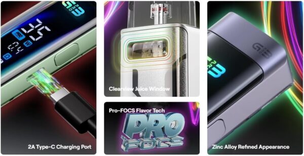 Uwell Caliburn G3 PRO Rose Gold Pod System 1000mAh-5