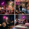 VAPE Neon Sign LED Wall Decor USB Dimmable for Shops Office-6