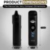 Vaporizer Tåge V2 Compact Dry Herb Vaporizer OLED Screen-5