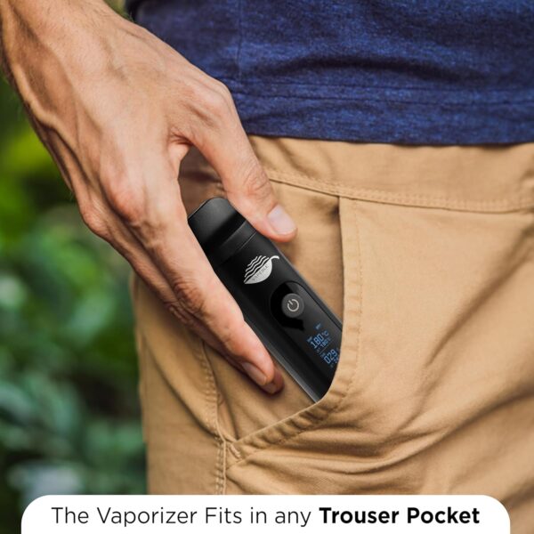 Vaporizer Tåge V2 Compact Dry Herb Vaporizer OLED Screen-6