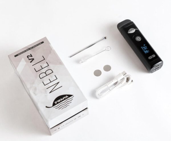 Vaporizer Tåge V2 Compact Dry Herb Vaporizer OLED Screen-8