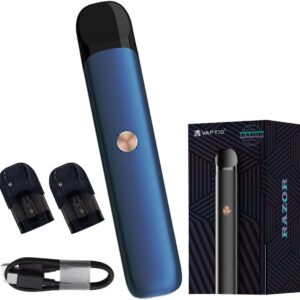 VAPTIO Razor Kit Vape Pen 550mAh Electronic Cigarette Blue-0