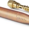 Vessel One Hitter Helix Brass Double Spiral Filter Cooling-0