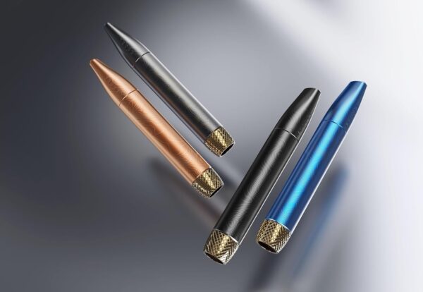 Vessel One Hitter Helix Brass Double Spiral Filter Cooling-5