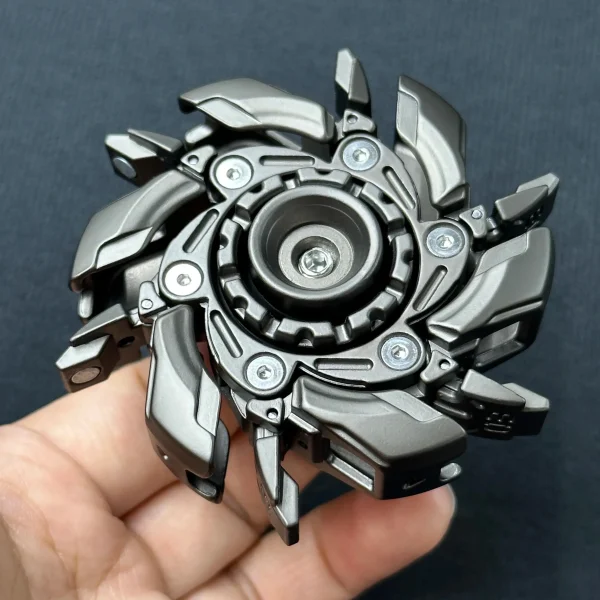 EDC Fidget Sliders Open Armor Spinning TopFidget Toys لتخفيف التوتر للبالغين ميتا المغناطيسي