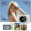 Portable Vlog Camera with 32GB SD Card
